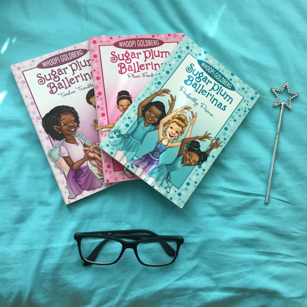 Sugar Plum Ballerinas 3 pc book set